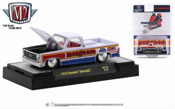 Chevrolet Silverado 1979 Mongoose team 1:64