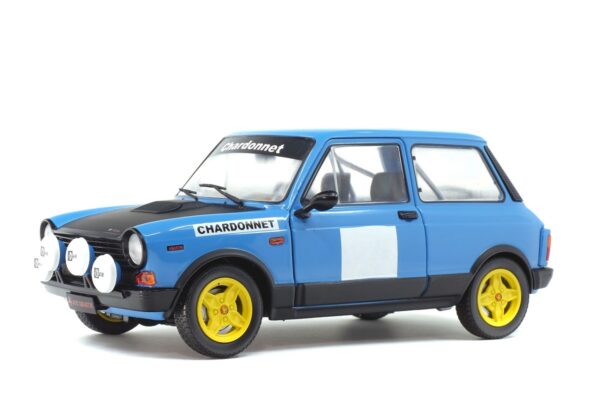 Autobianchi A112 Mk.5 Abarth Bleu Chardonnet Chardonnet Rally Set Blue