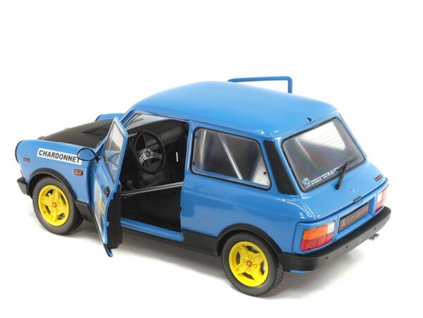 Autobianchi A112 Mk.5 Abarth Bleu Chardonnet Chardonnet Rally Set Blue - Imagen 3