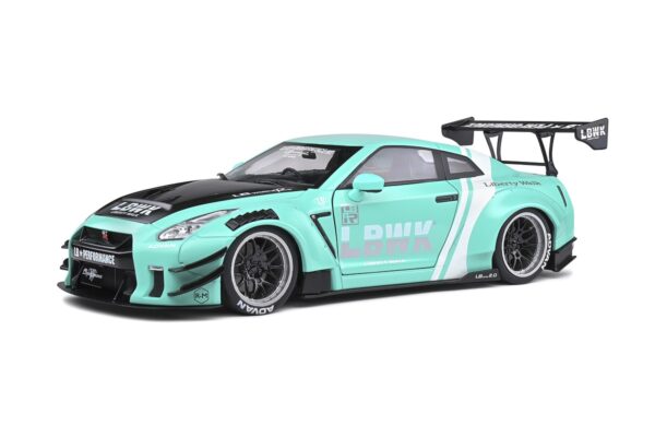 NIssan GT-R (R35) W/ Liberty Walk Body Kit 2.0 Green 2020