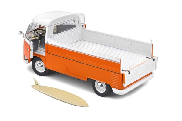 VOLKSWAGEN T1 PICK UP - ORANGE & WHITE - 1950 - Imagen 3