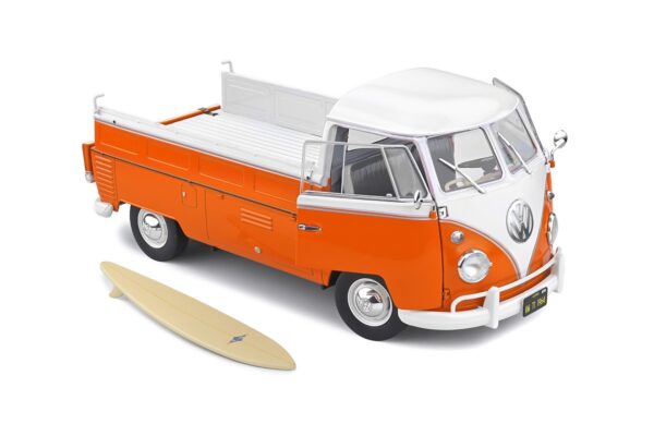 VOLKSWAGEN T1 PICK UP - ORANGE & WHITE - 1950 - Imagen 4