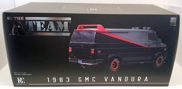 GMC Vandura 1983 A Team Los Magnificos (40 cms largo) escala 1:12 - Imagen 8